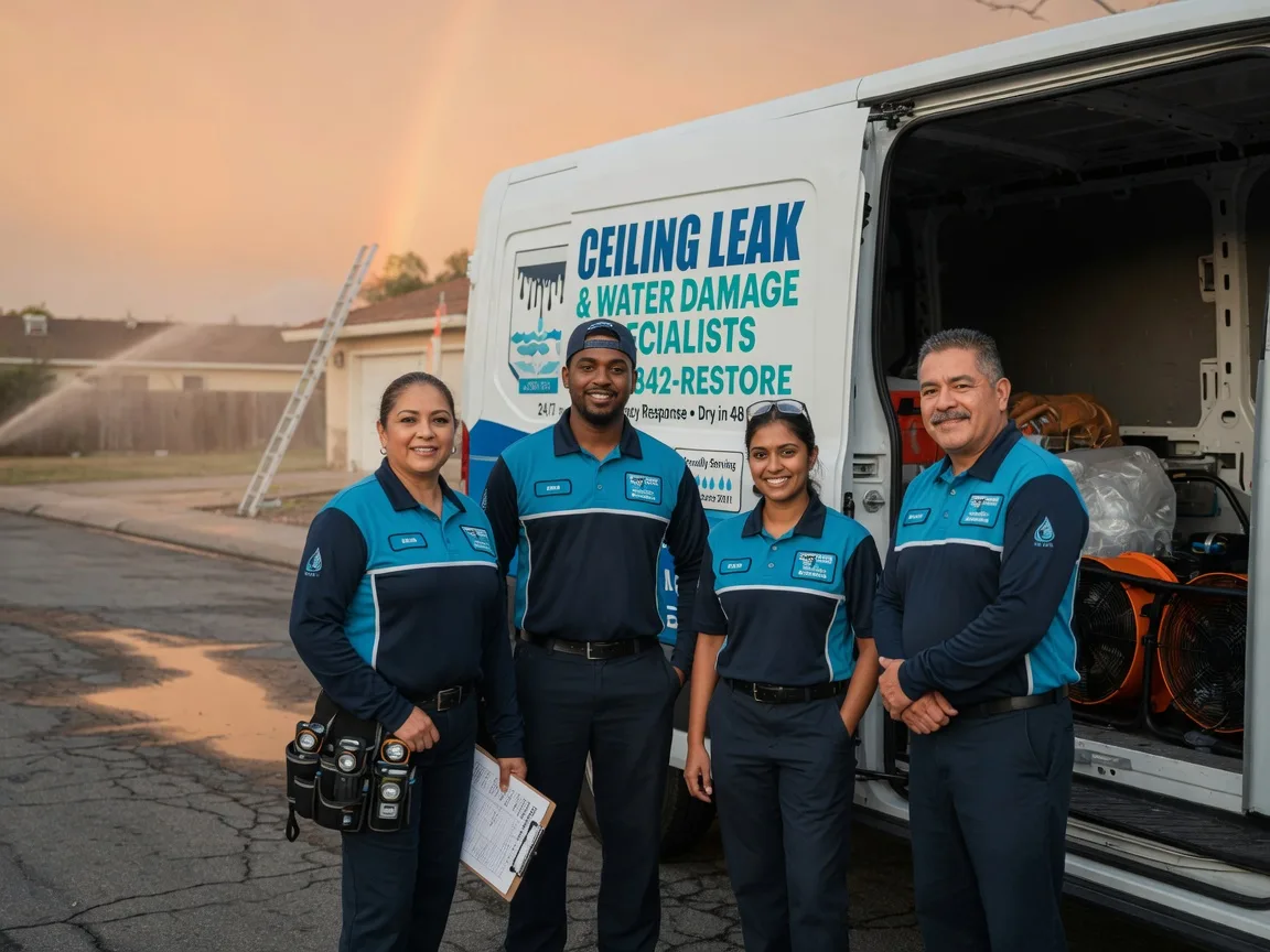 Ceiling Leak Cleanup company in Reno, OH