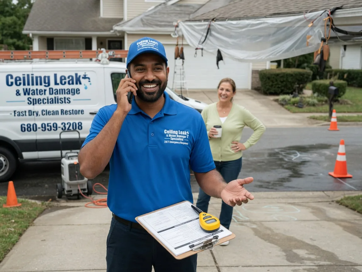 Ceiling Leak Cleanup Reno, OH FAQs
