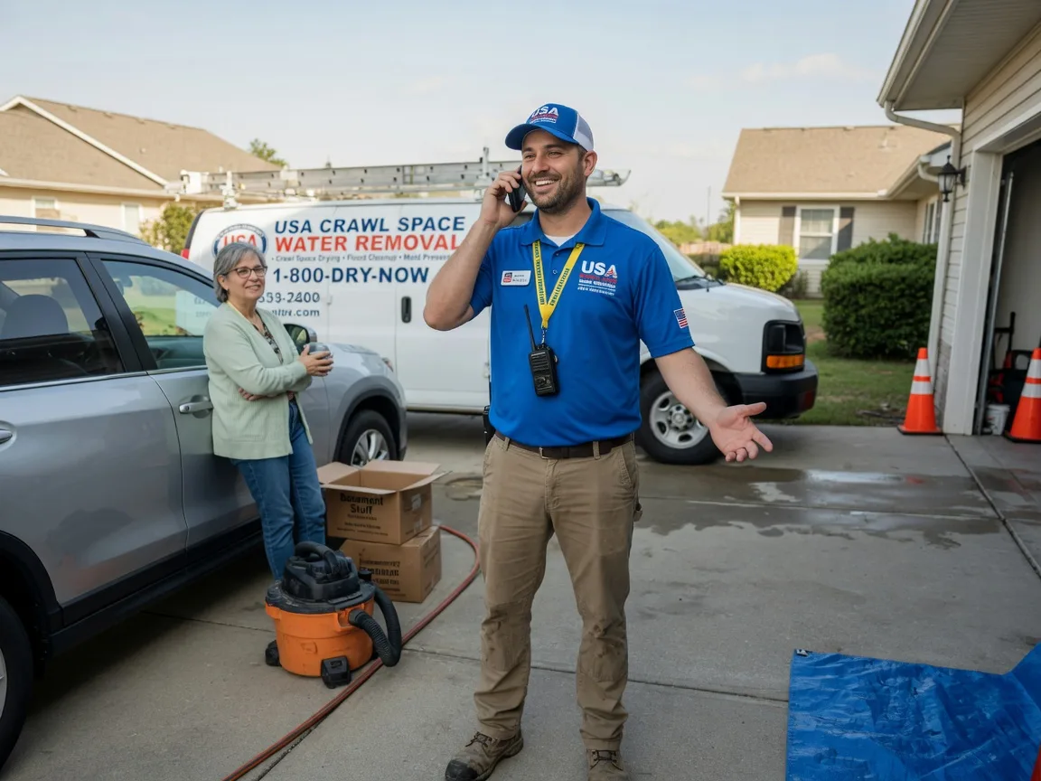 Crawl Space Water Removal Reno, OH FAQs